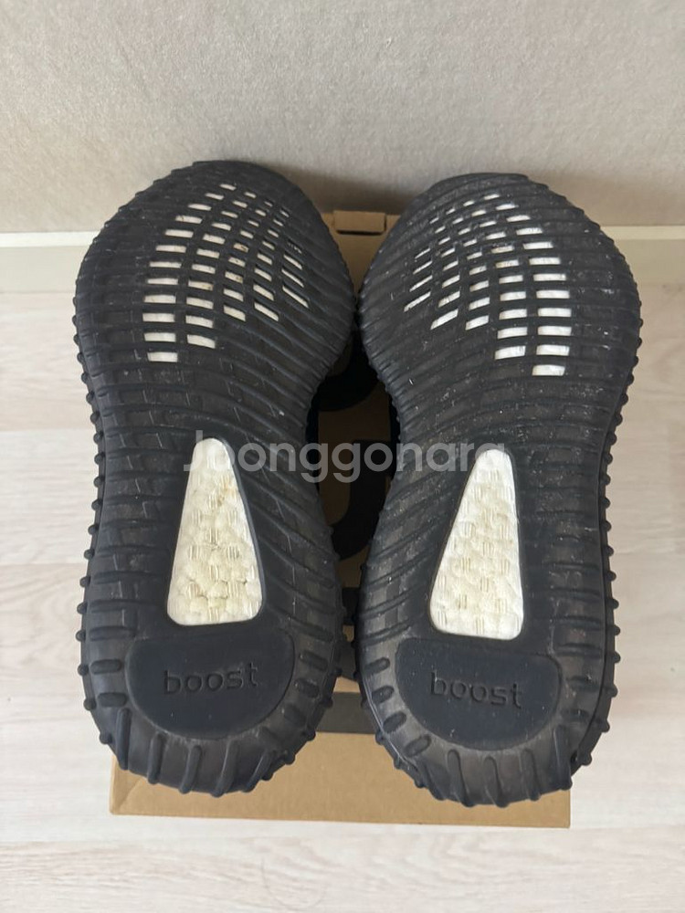 [265]아디다스 이지부스트 350 V2 블랙 레드--4