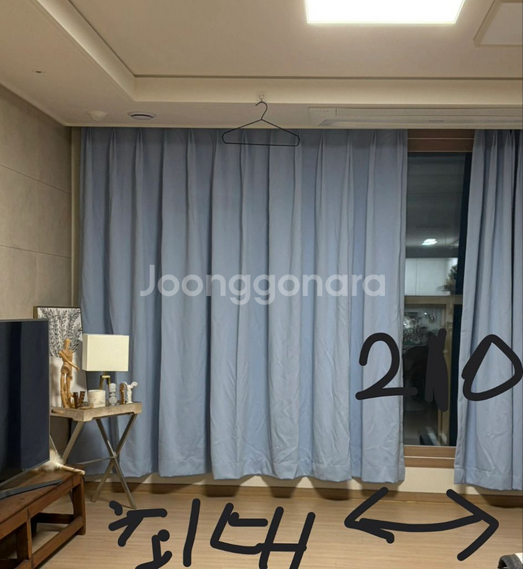 암막 하늘색 100프로 수입원단--2
