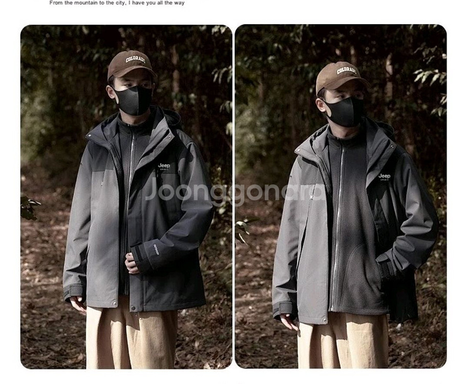 Jeep 바람막이점퍼 XL (2XL추천) 새상품--0