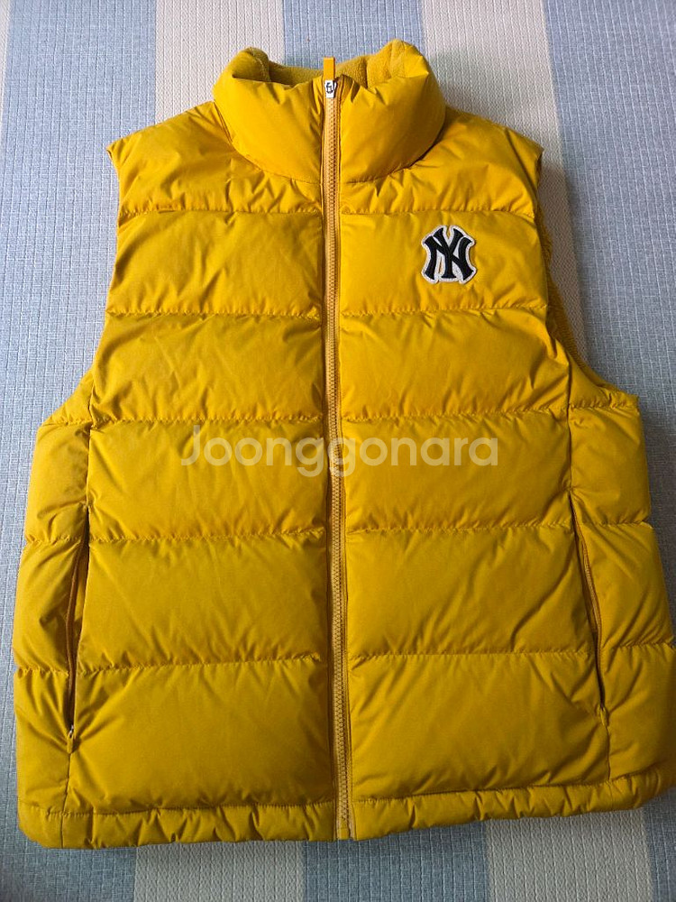 MLB 다운 패딩 조끼 M사이즈--0