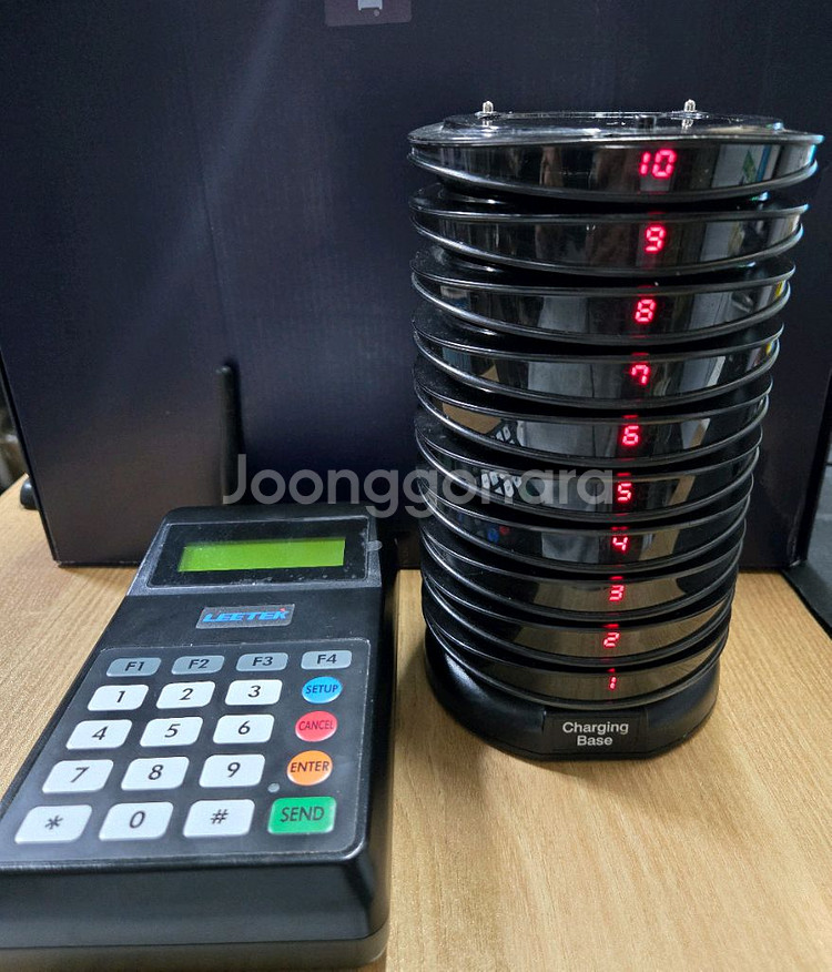 리텍제품 g10 진동벨 10개세트 팝니다--0