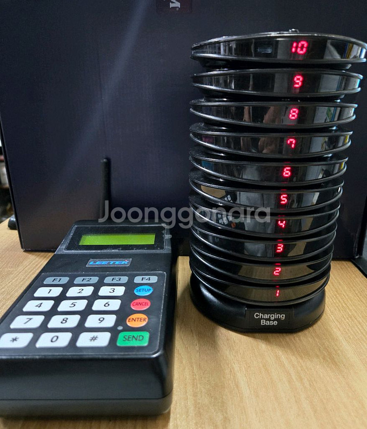 리텍제품 g10 진동벨 10개세트 팝니다--2