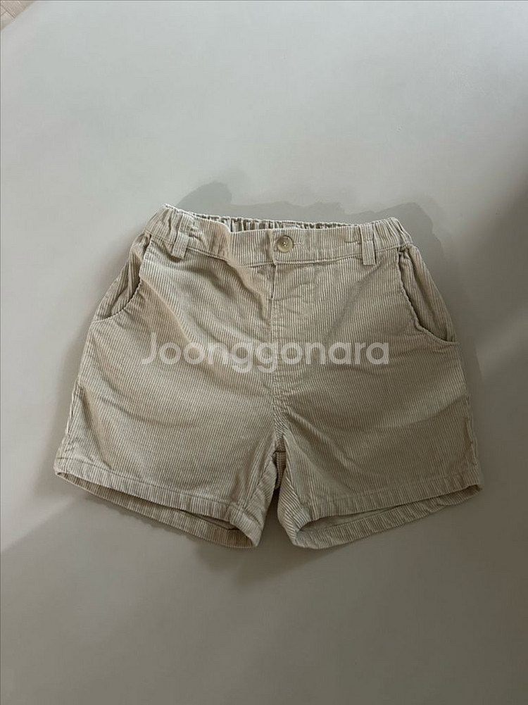 아기옷 유아옷 웜앤크리미 코드류이 숏팬츠 골덴 반바지--0