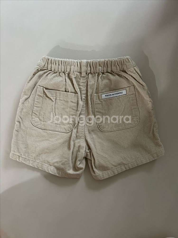 아기옷 유아옷 웜앤크리미 코드류이 숏팬츠 골덴 반바지--3