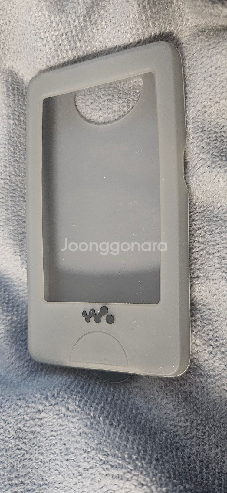 소니 X1050 X1060 MP3 용 정품실리콘케이스--0