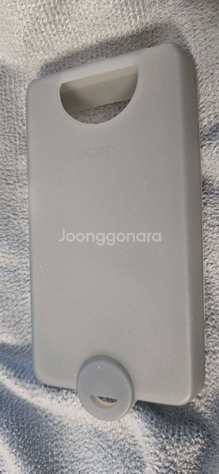 소니 X1050 X1060 MP3 용 정품실리콘케이스--1