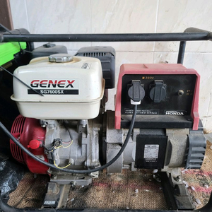 혼다 6.5kw GENEX SG7600SX 발전기