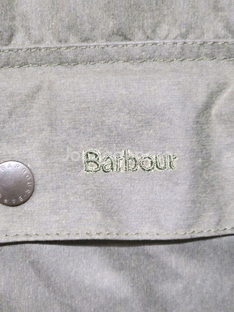 (S) 바버 비데일 왁스자켓 세이지 왁싱점퍼 영국판--3