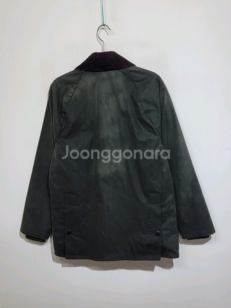 (S) 바버 비데일 왁스자켓 세이지 왁싱점퍼 영국판--6