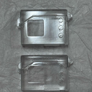 디지몬 컬러벽돌 투명 케이스 2개 일괄