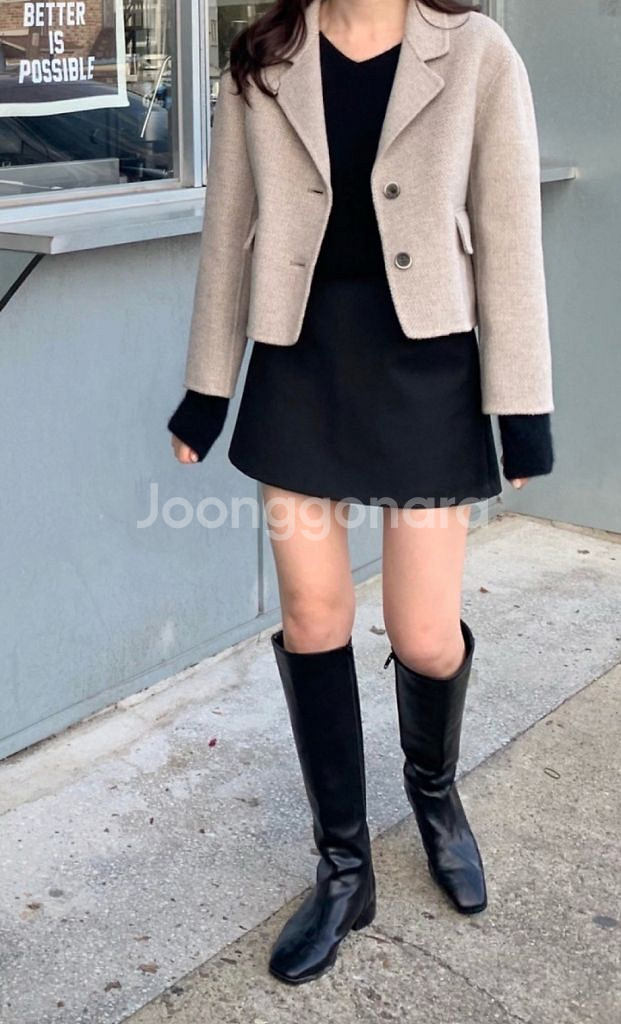 웨어웨더 몬드 자켓 울 자켓--0