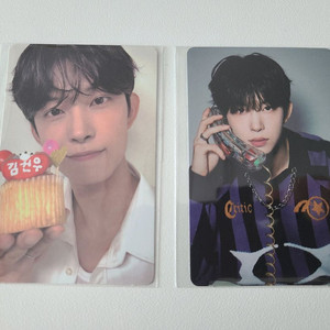 보플2 김건우 7,9번 포카 아카이브 팝업 알디원