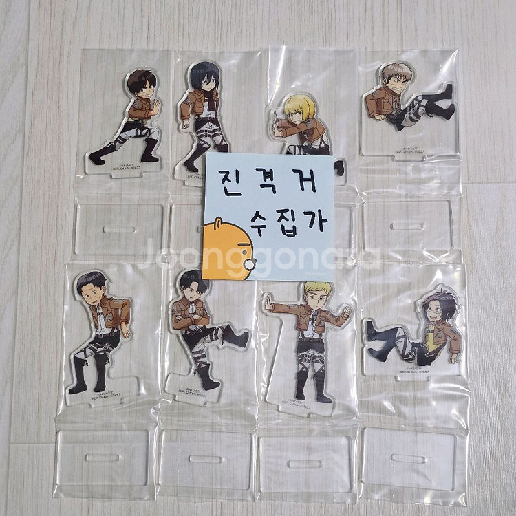 현물)진격의거인 제일복권 H상 아크릴스탠드(리바이한지등--1