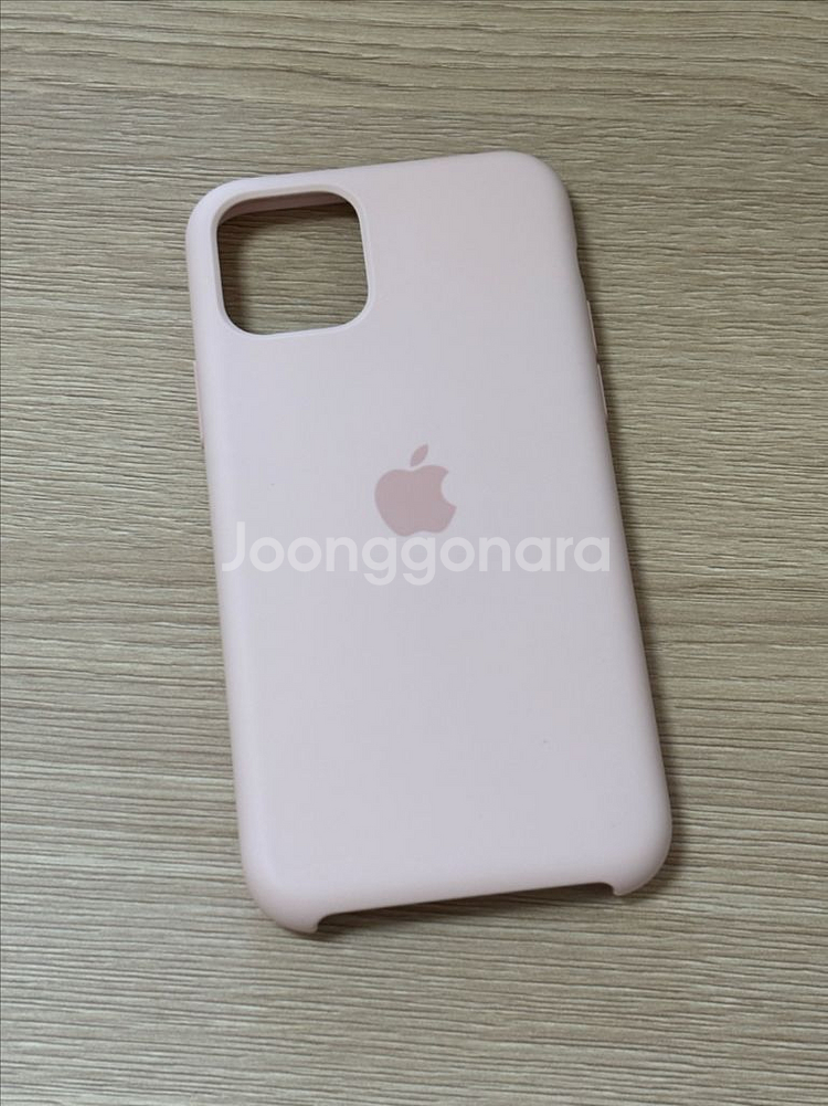 아이폰11 프로 실리콘 핸드폰케이스 핑크샌드--0