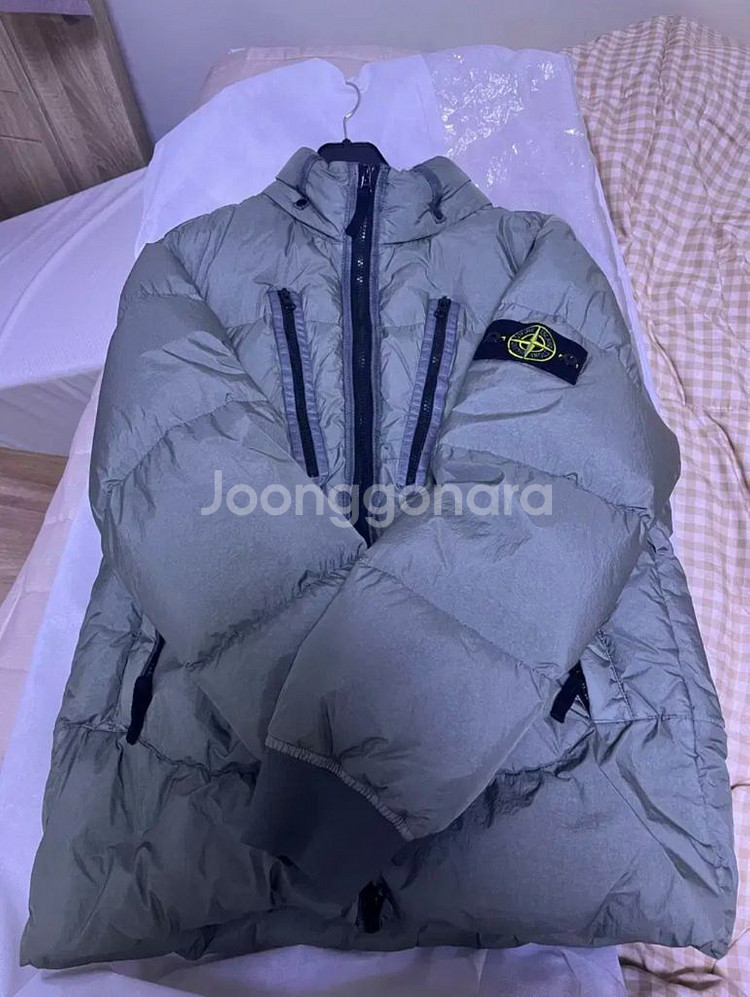 21fw스톤아일랜드 크링클랩스 논후드 올리브 m--0