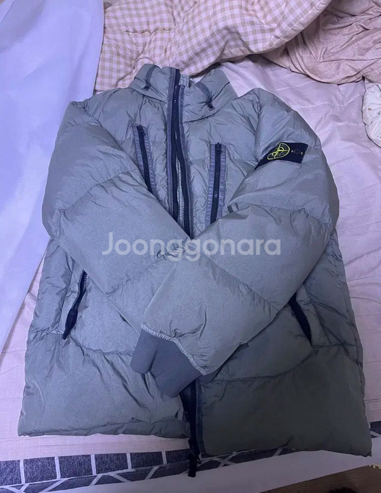 21fw스톤아일랜드 크링클랩스 논후드 올리브 m--1