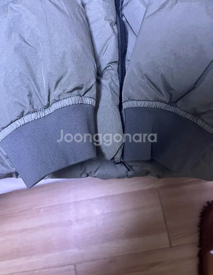 21fw스톤아일랜드 크링클랩스 논후드 올리브 m--5