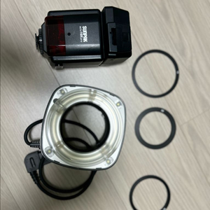 선팍(sunpak) 링 플래시 판매합니다.