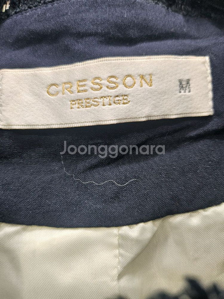 크레송 트위드 베스트 조끼예요--4