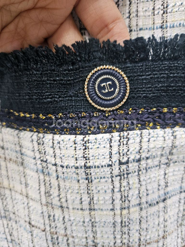 크레송 트위드 베스트 조끼예요--7