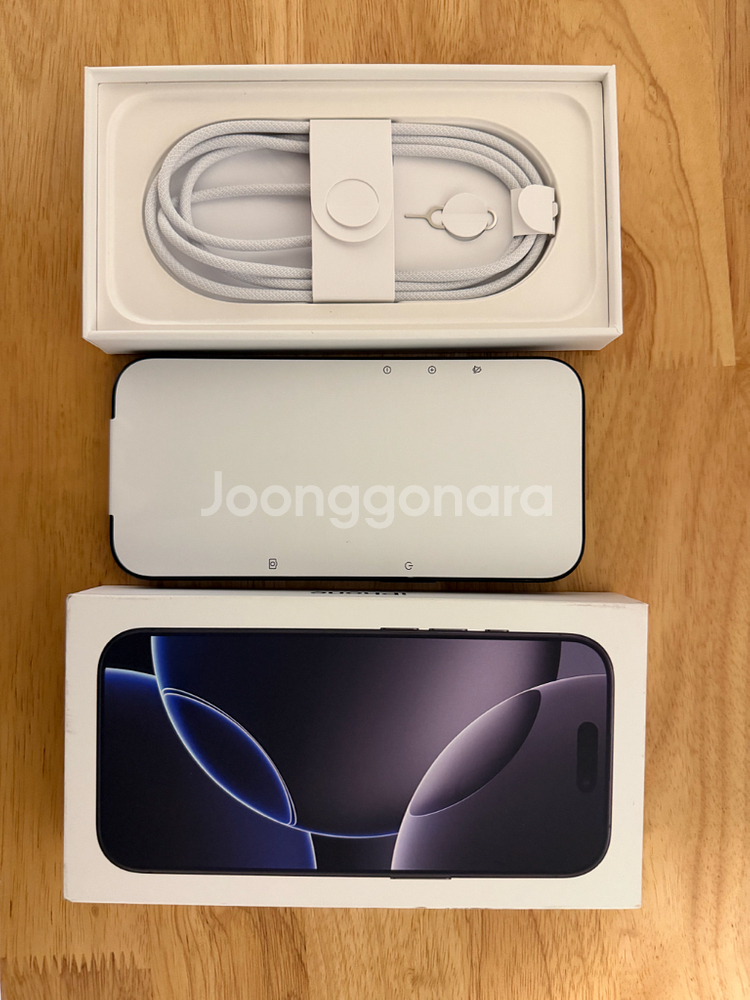 아이폰 16 프로 256GB 리퍼 새제품 (블랙티타늄)--0