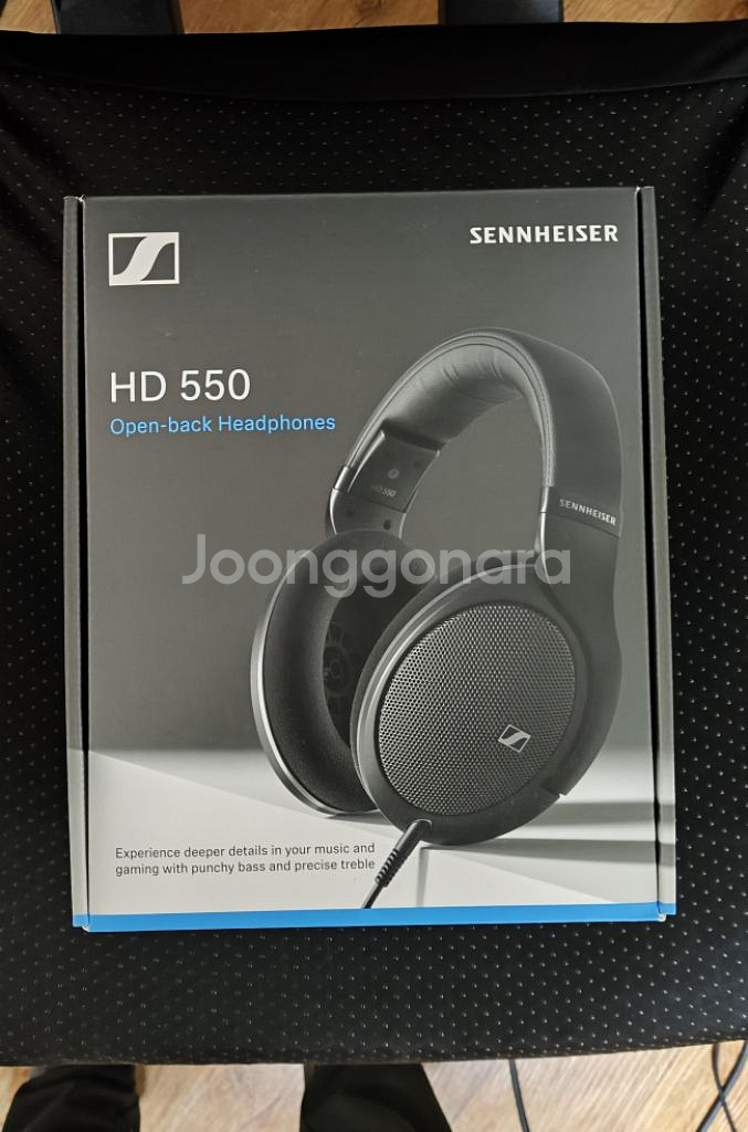 젠하이저 HD550 유선 헤드폰 택포--0