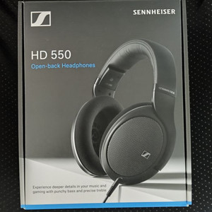 젠하이저 HD550 유선 헤드폰 택포