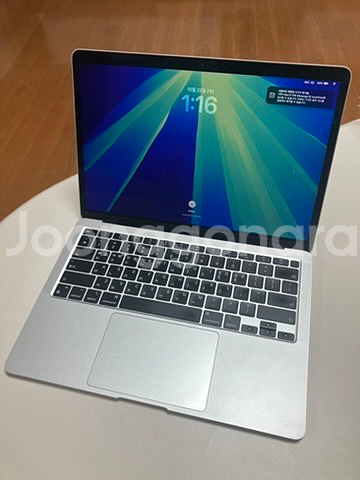 맥북에어 m1 13인치 256 (써멀패드 작업)--1