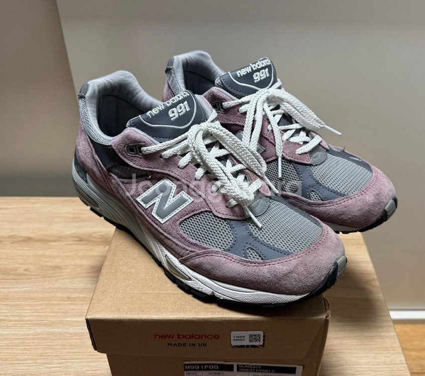 [265] 뉴발란스 991 핑크/그레이--0