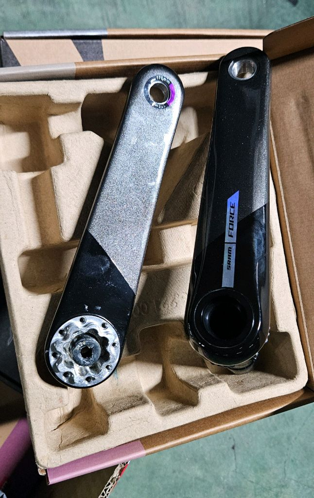 SRAM 스램 크랭크암 포스 D2 8볼트 170mm--2