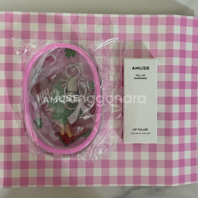 어뮤즈 립 풀러 빅 다이아몬드 & 파우치--2