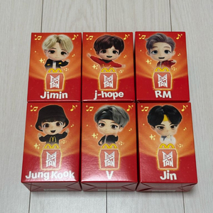 BTS 맥도날드 해피밀 앵콜 마이크드랍 타이니탄