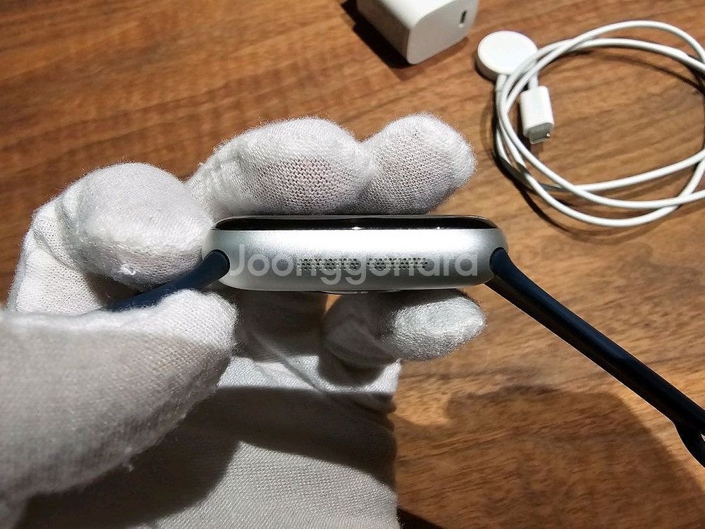 [배터리100%/보증O] 애플워치 10 42mm 실버--5