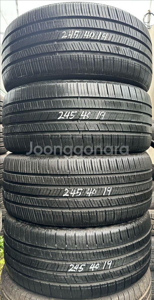 245 40 19중고타이어한대분2454019--0