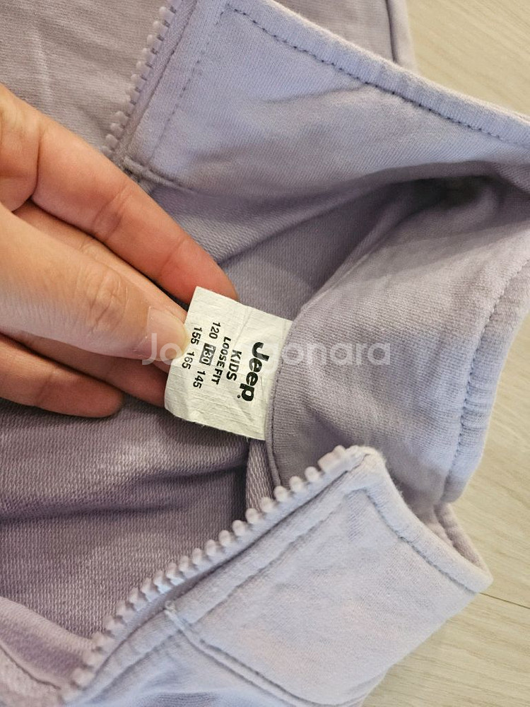 지프 M-logo 반팔 집업 & 반바지 셋업--3