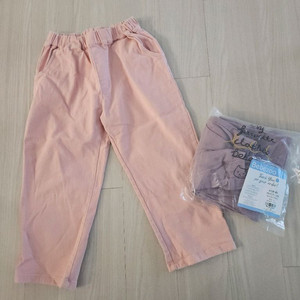 베베쥬 코지샌드팬츠 아동 바지 130 핑크 바이올렛 새