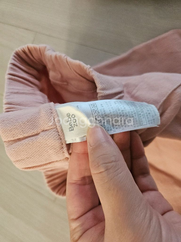 베베쥬 코지샌드팬츠 아동 바지 130 핑크 바이올렛 새--3