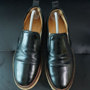 디스퀘어드2 블랙 레더 슬립온 270