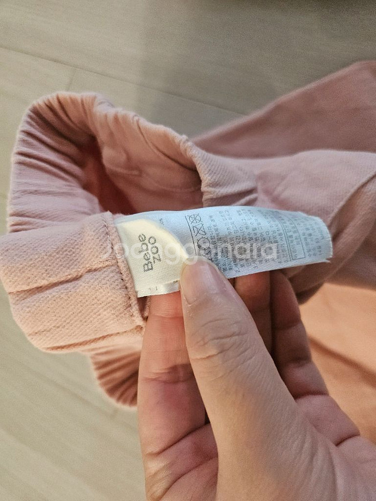 베베쥬 코지샌드팬츠 아동 바지 130 핑크 바이올렛 새--9