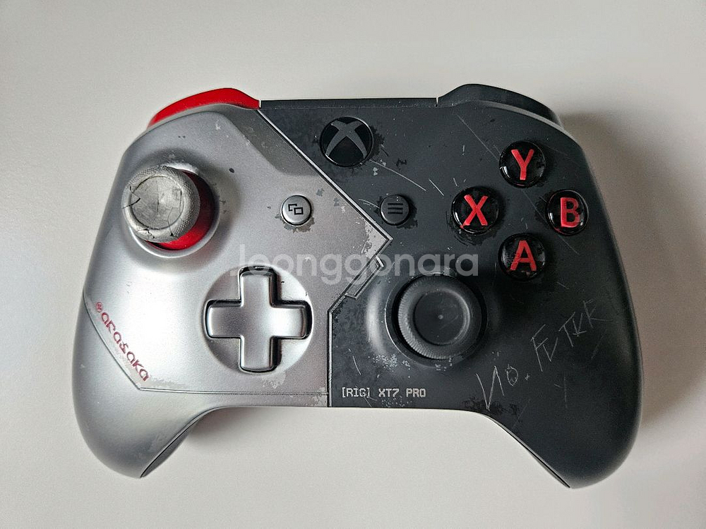 XBOX 사이버펑크2077 한정판 컨트롤러--0