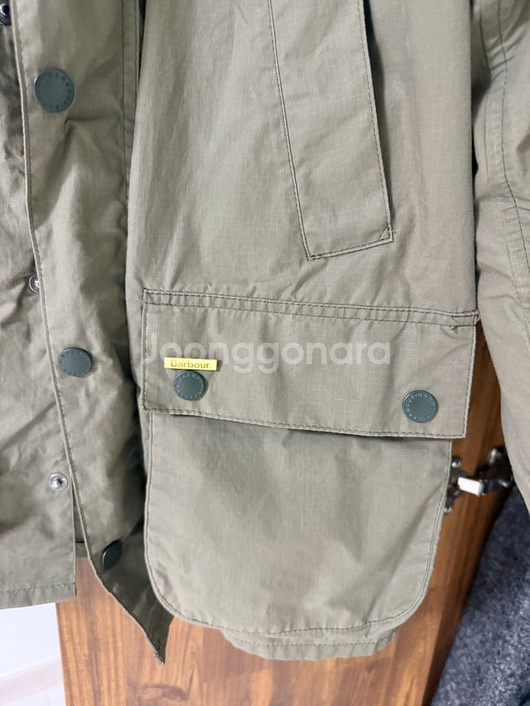 바버 비데일 논왁스 자켓--3