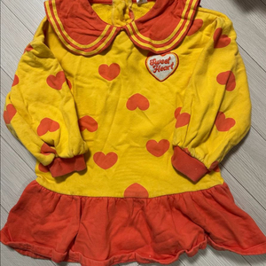 여아 기모 원피스 120