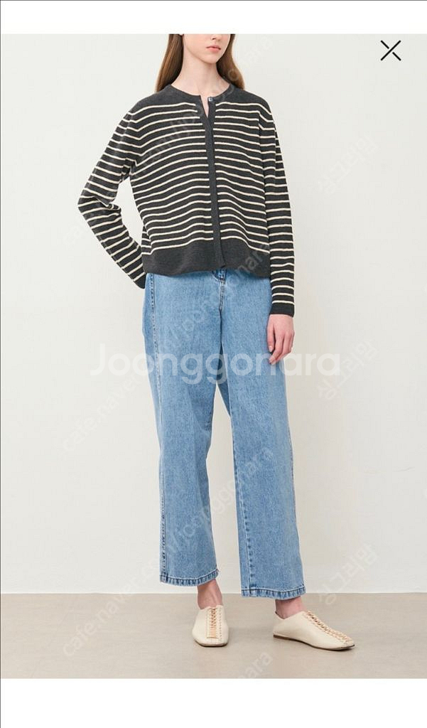 더캐시미어 투웨이 홀가먼트 니트 가디건--0