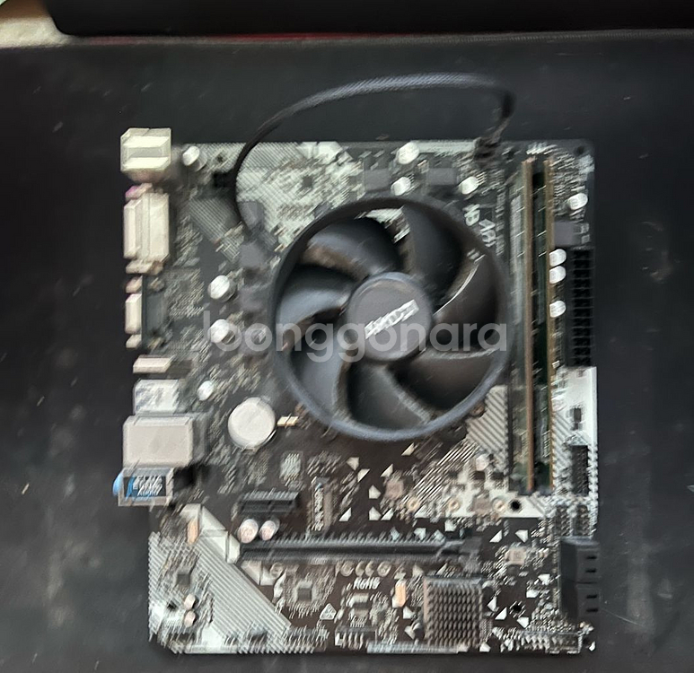 라이젠5 1600 + a320보드 램8gb--0