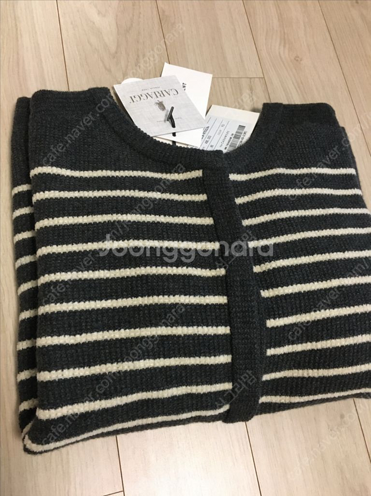 더캐시미어 투웨이 홀가먼트 니트 가디건--4