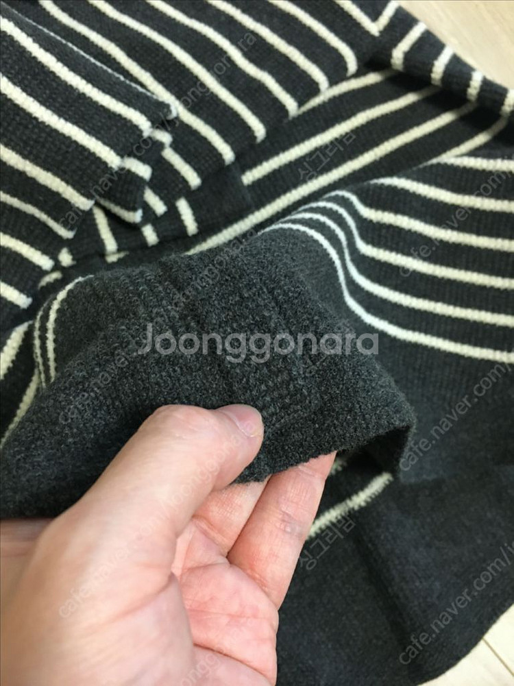 더캐시미어 투웨이 홀가먼트 니트 가디건--6