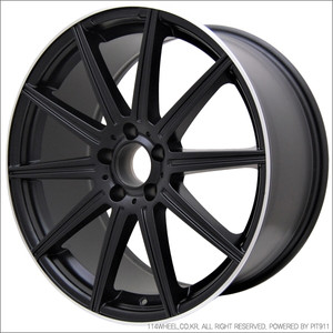 19인치 벤츠 E63 AMG st 매트블랙림폴리쉬