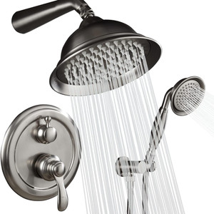 미국 직구 욕실 천장 샤워기 세트 미개봉 새제품