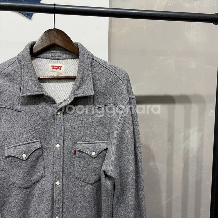 (100) 리바이스 코튼 크롭 트러커 자켓--2