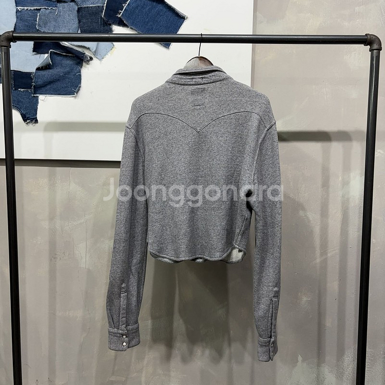 (100) 리바이스 코튼 크롭 트러커 자켓--3